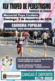 XLV TROFEO PEDESTRISMO CONCELLO DE CANGAS  Memorial Pepe Cordeiro