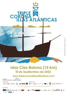 TRIPLE CORONA ILLAS ATLÁNTICAS ISLAS CÍES-BAIONA (15KM)