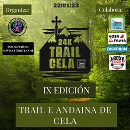 IX EDICION TRAIL E ANDAINA DE CELA 2023