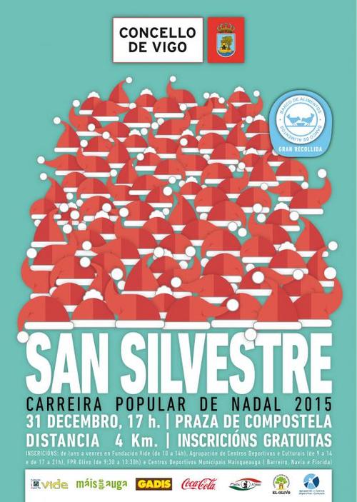 SAN SILVESTRE CARREIRA POPULAR DE NADAL 2015 (VIGO)